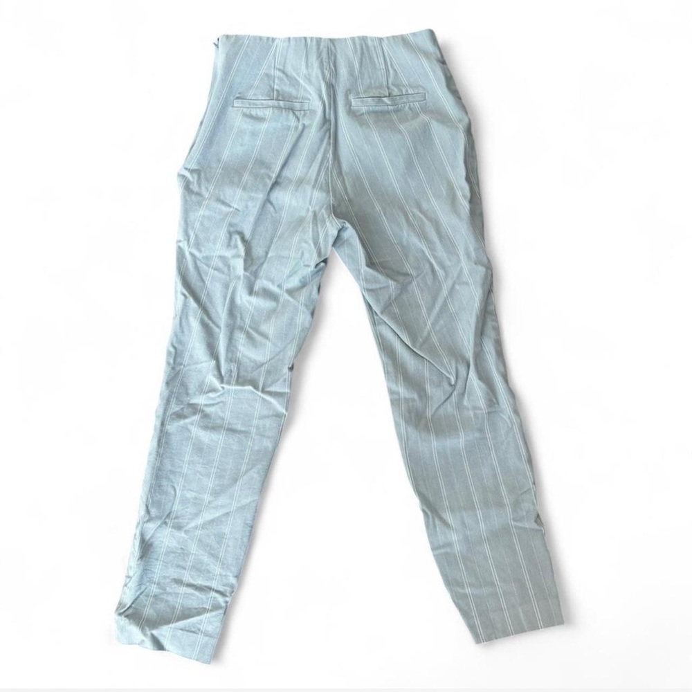 A New Day Gray Striped Pants Size 6 - Picture 2 of 4